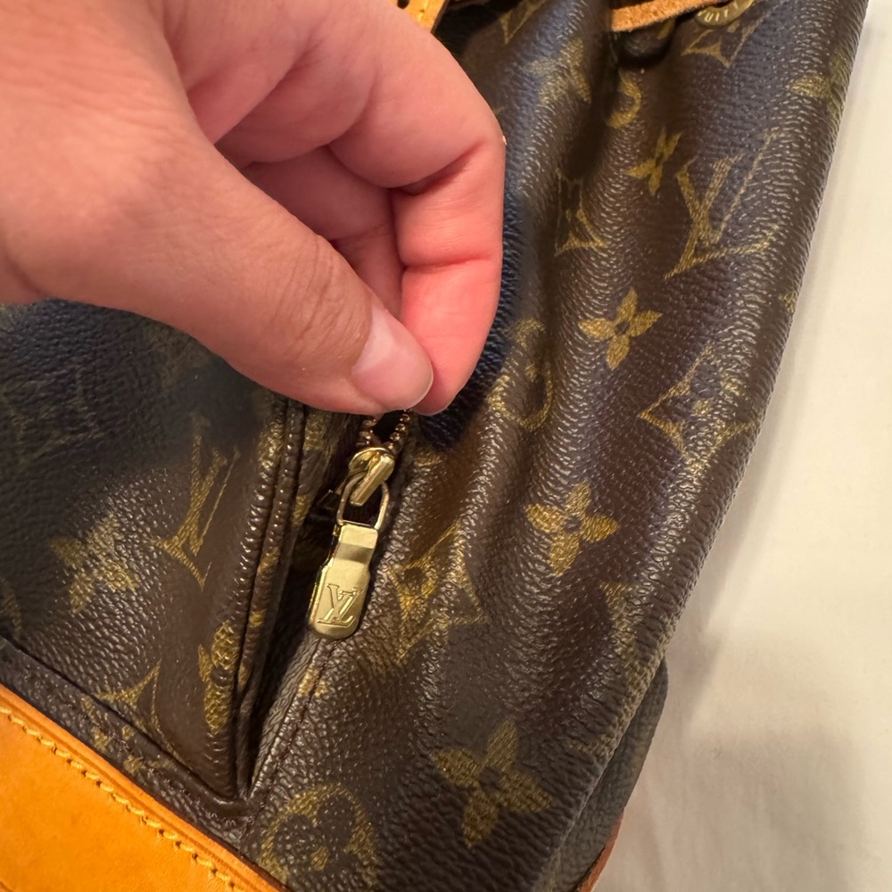 Louis Vuitton Brown and Tan Monogram Backpack - Picture 13 of 16